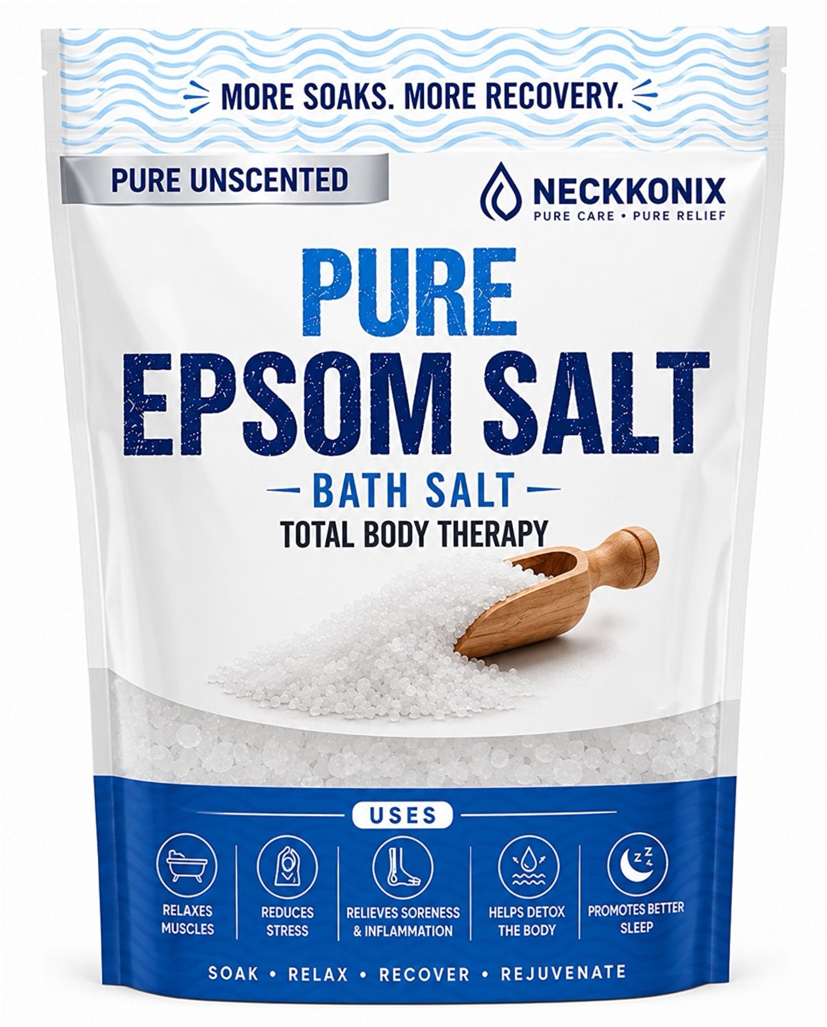 Epsom Salt for Foot Spa & Bathing |Magnesium Sulphate|-image-1