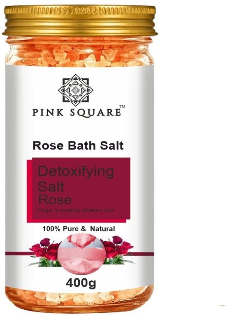 pink square Rose Bath Salt | To Calming Bath Support-picture-13
