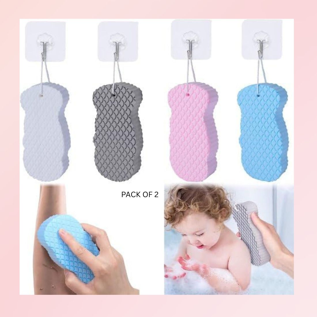 bhagyvila BABY BATH SPONGE-picture-11
