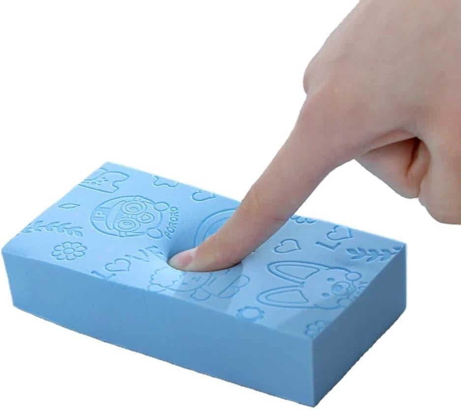 paghdal Baby Bath Scrubber Sponge | Soft Gentle Bathing Sponge-picture-41