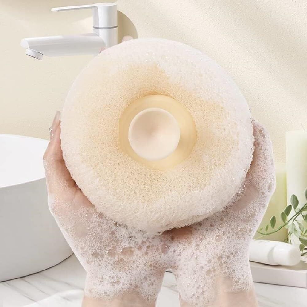 dream corporate world Large Bath Loofah Sponge Scrubber Exfoliator for High Lather Cleansing-picture-36