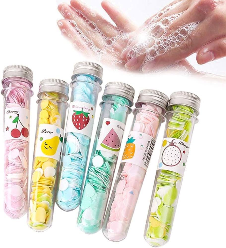 toyvision Travel Soft Paper Soap Flower Design Tube Shape Bottle-picture-26