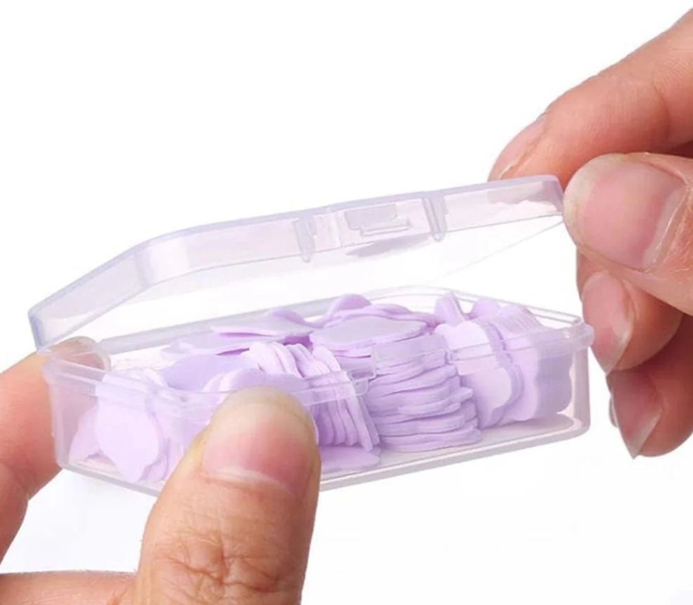 mishi Flower Shape Paper Soap Strips Box For Travelling-picture-14