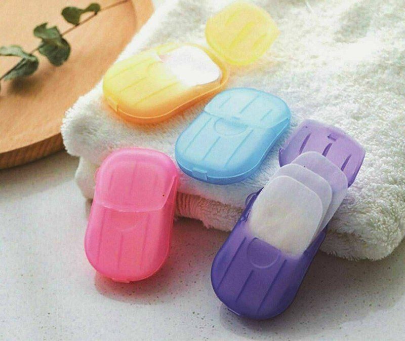 tirsil Disposable Hand Washing Cleaning Paper Soap Flakes Mini Soap Paper-picture-46