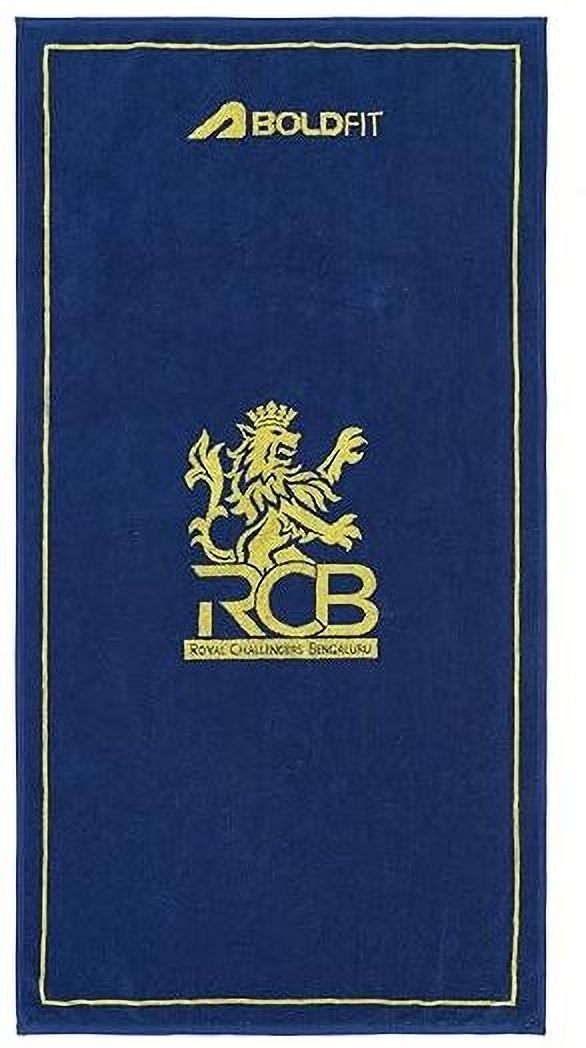 boldfit x rcb Terry Cotton, Cotton 450 GSM Bath, Beach, Sport Towel-picture-29