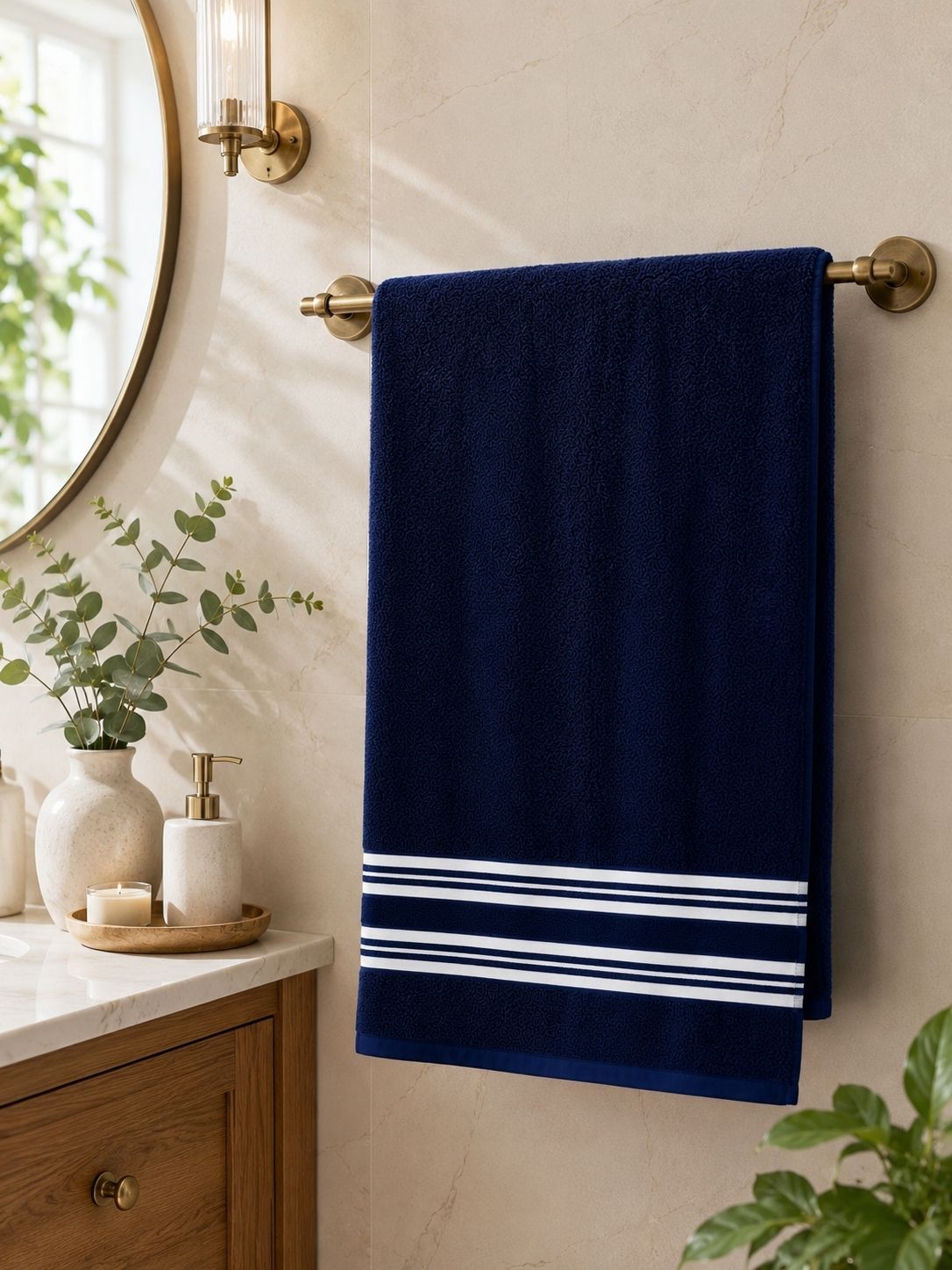 Cotton 500 GSM Hair, Beach, Sport, Bath, Face, Hand Towel-image-8