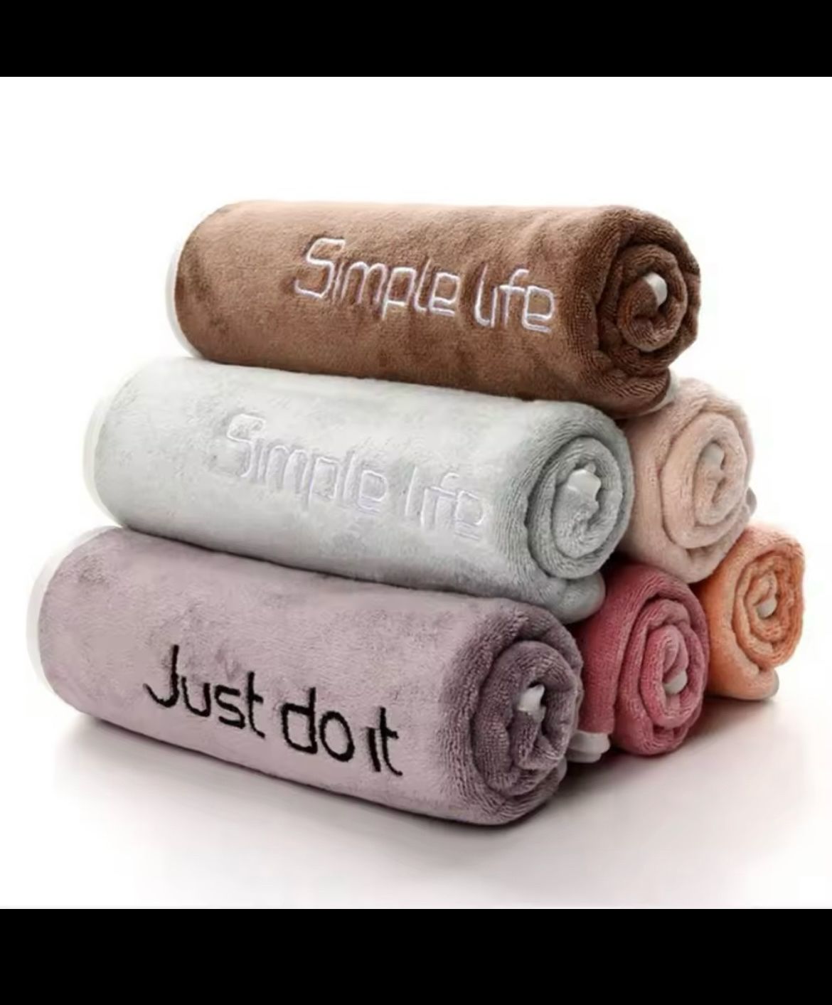 Microfiber, Cotton 400 GSM Hair, Beach, Sport, Face, Hand Towel Set