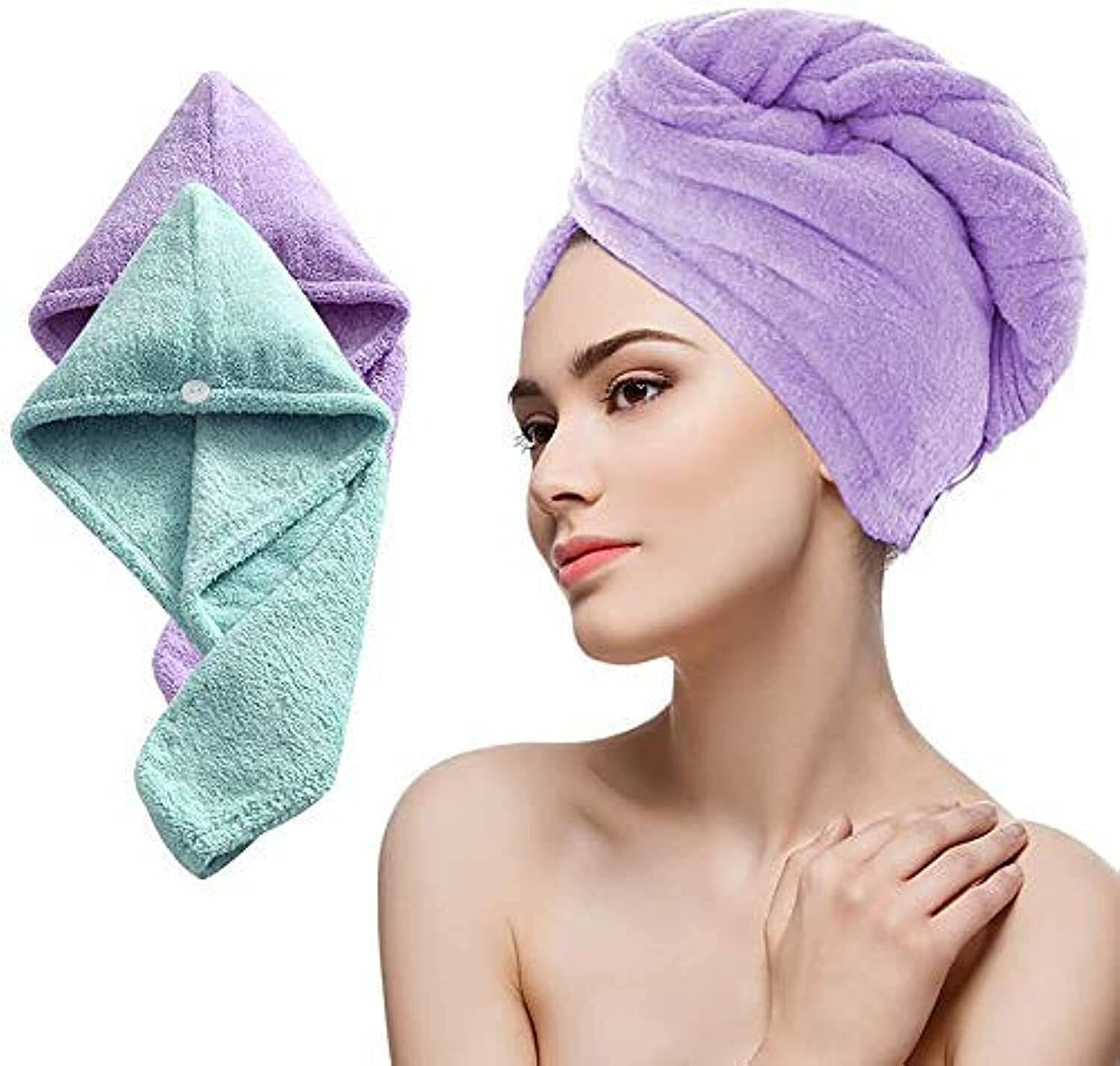 smoni Cotton 1 GSM Hair Towel Set-picture-10