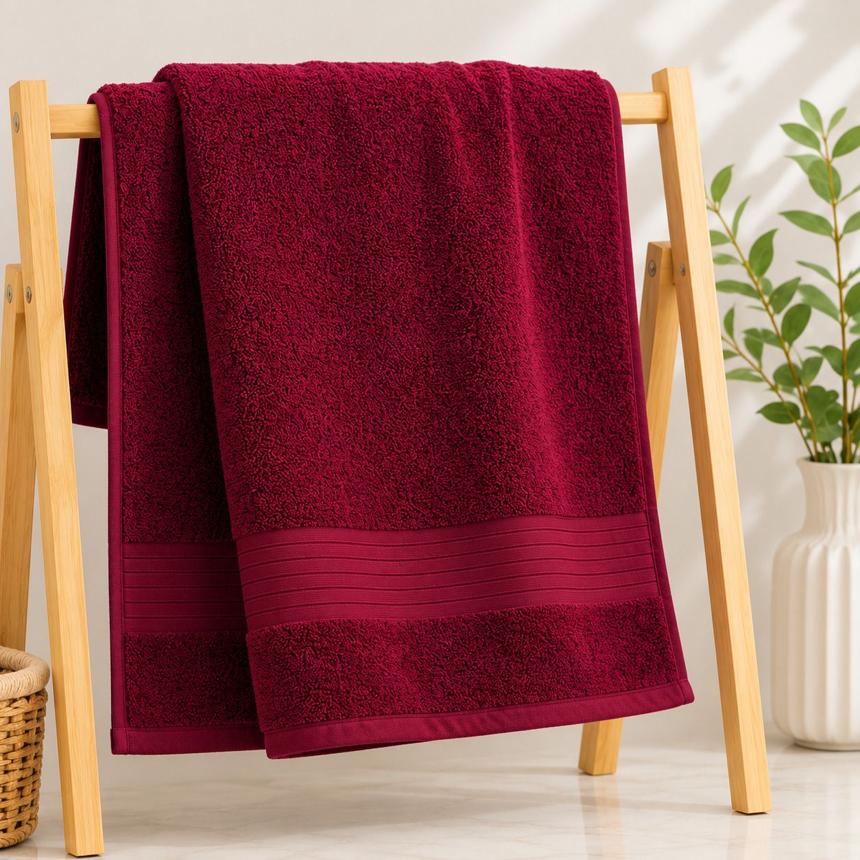 Cotton 490 GSM Bath Towel-image-33