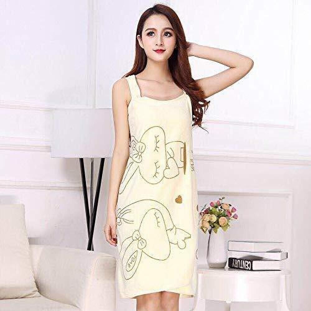 sjk Multicolor Free Size Bath Robe-picture-37