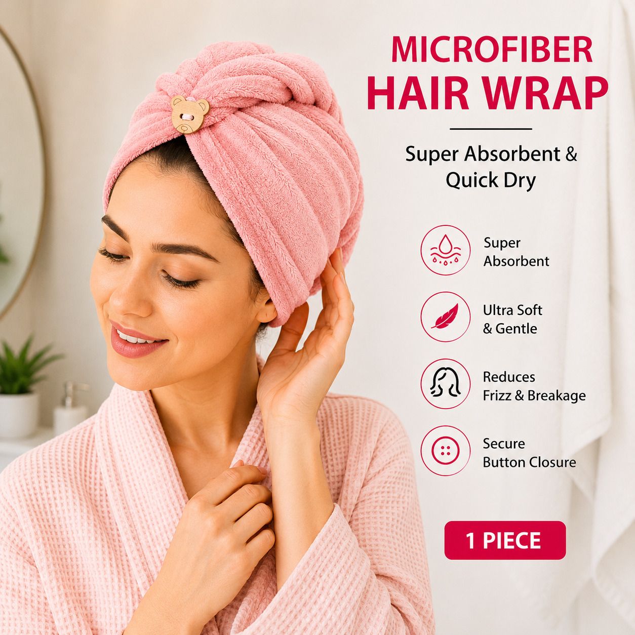 shado Microfiber 300 GSM Hair Towel-picture-39