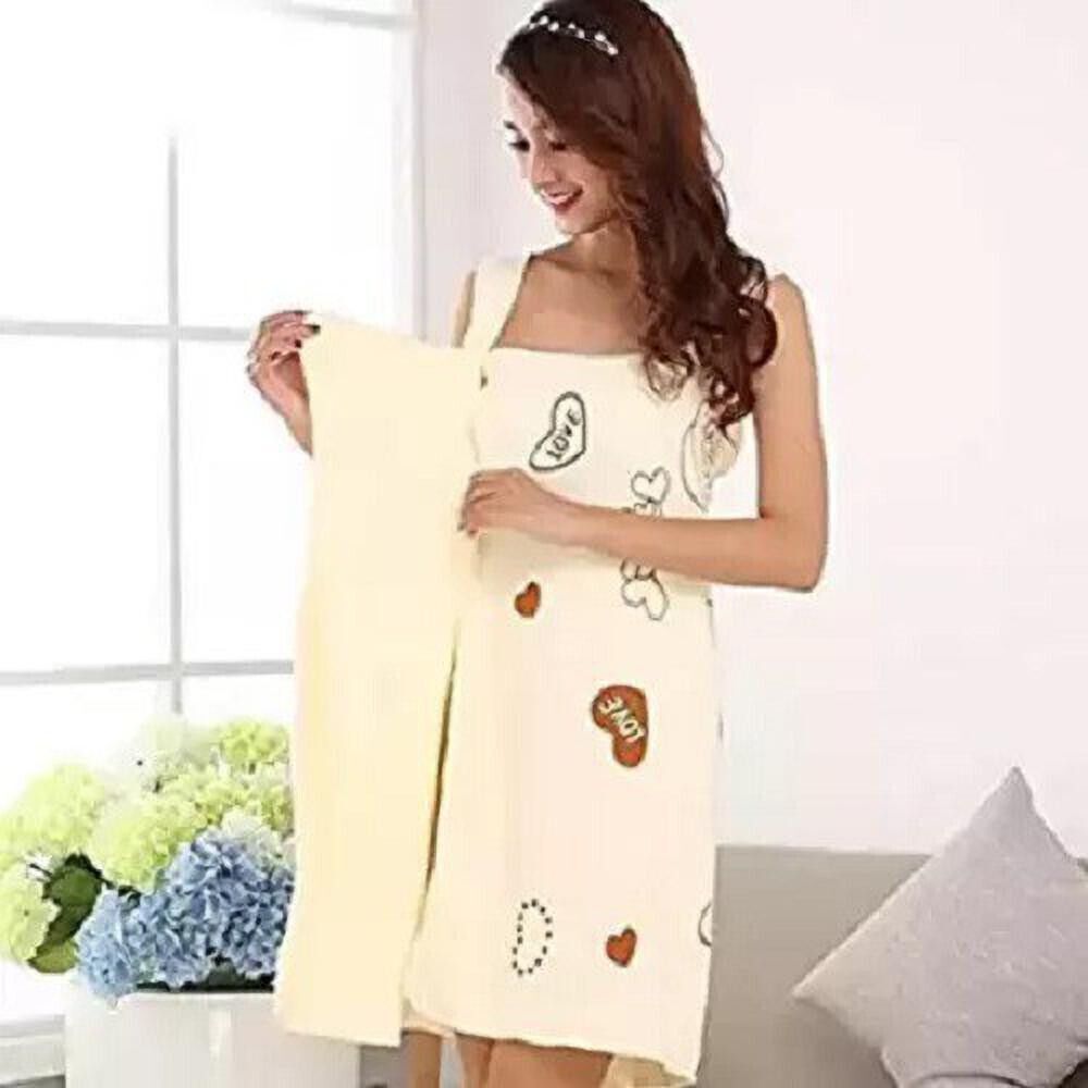 sjk Multicolor Free Size Bath Robe-picture-38