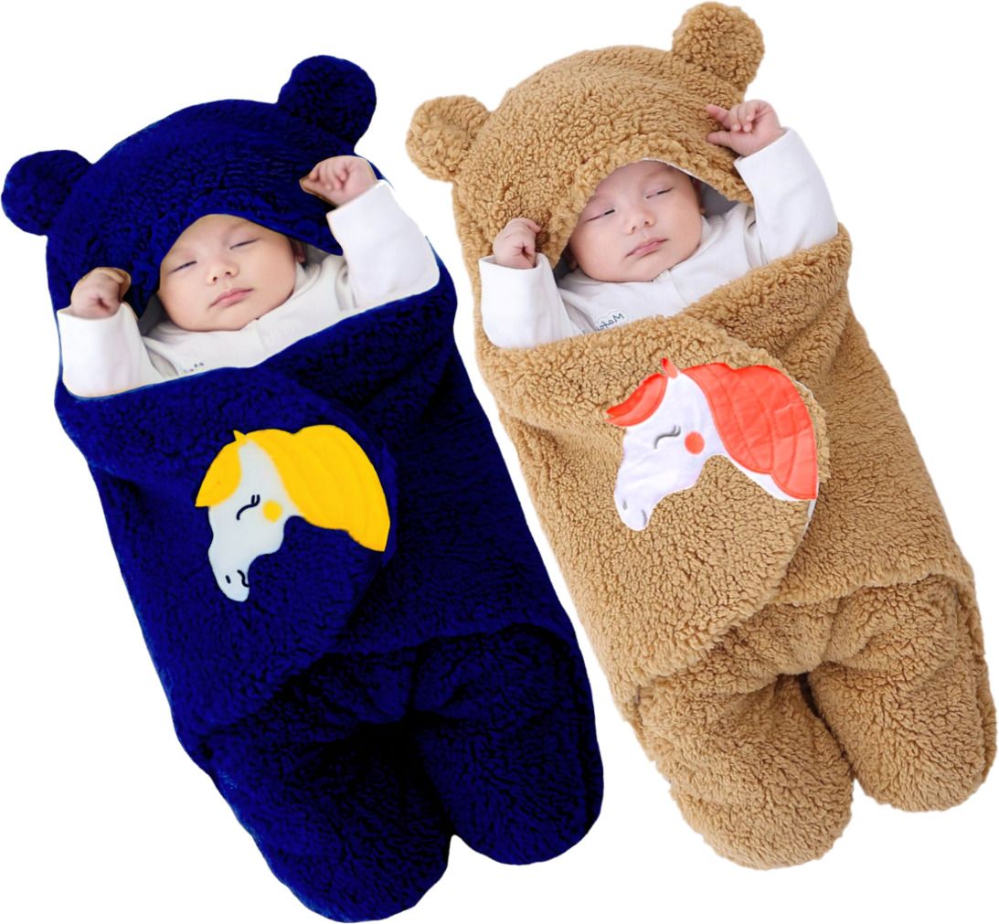 Fleece Baby Bed Sized Bedding Set-image-15