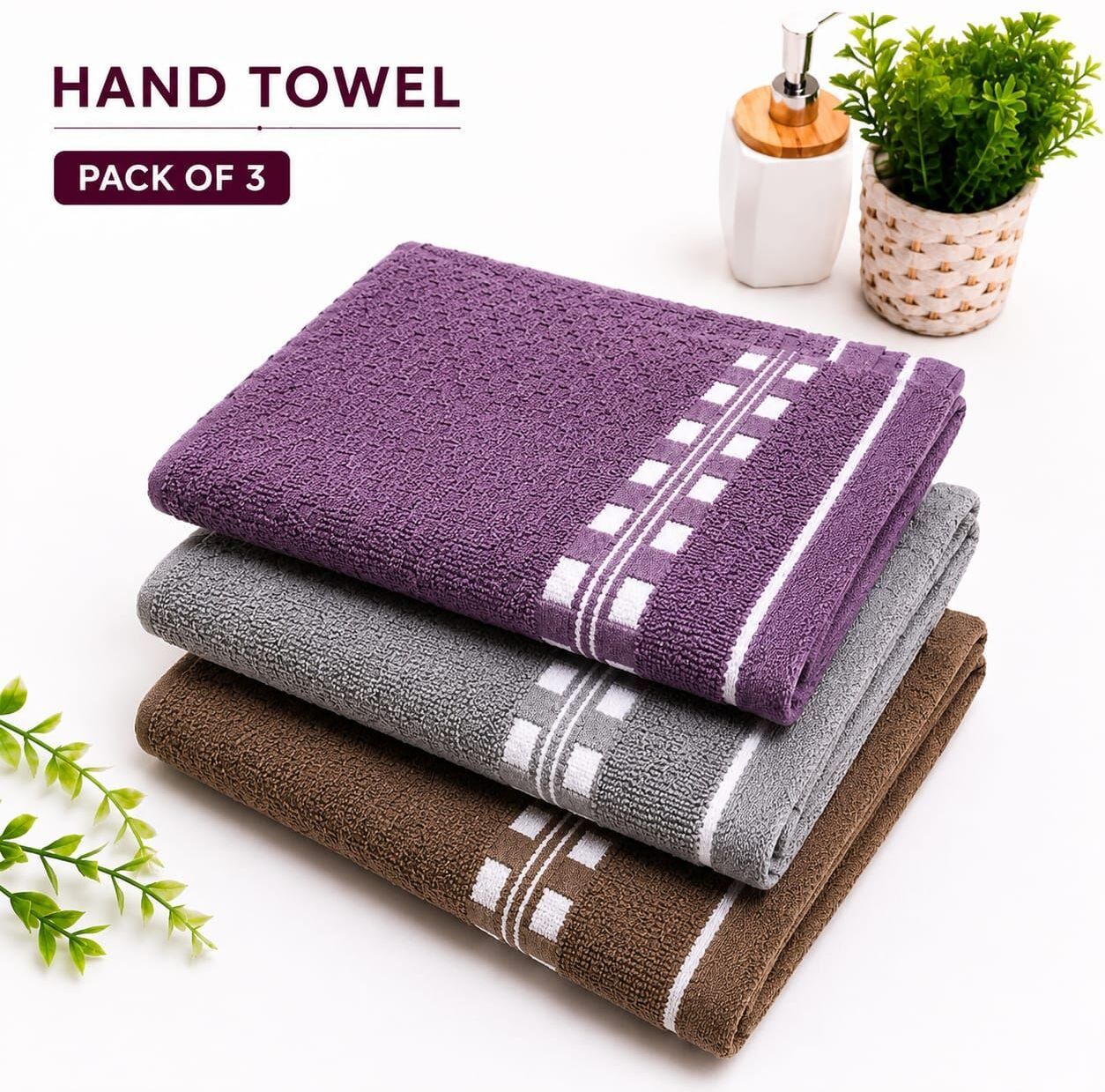Cotton 450 GSM Hand, Sport, Face Towel-image-9