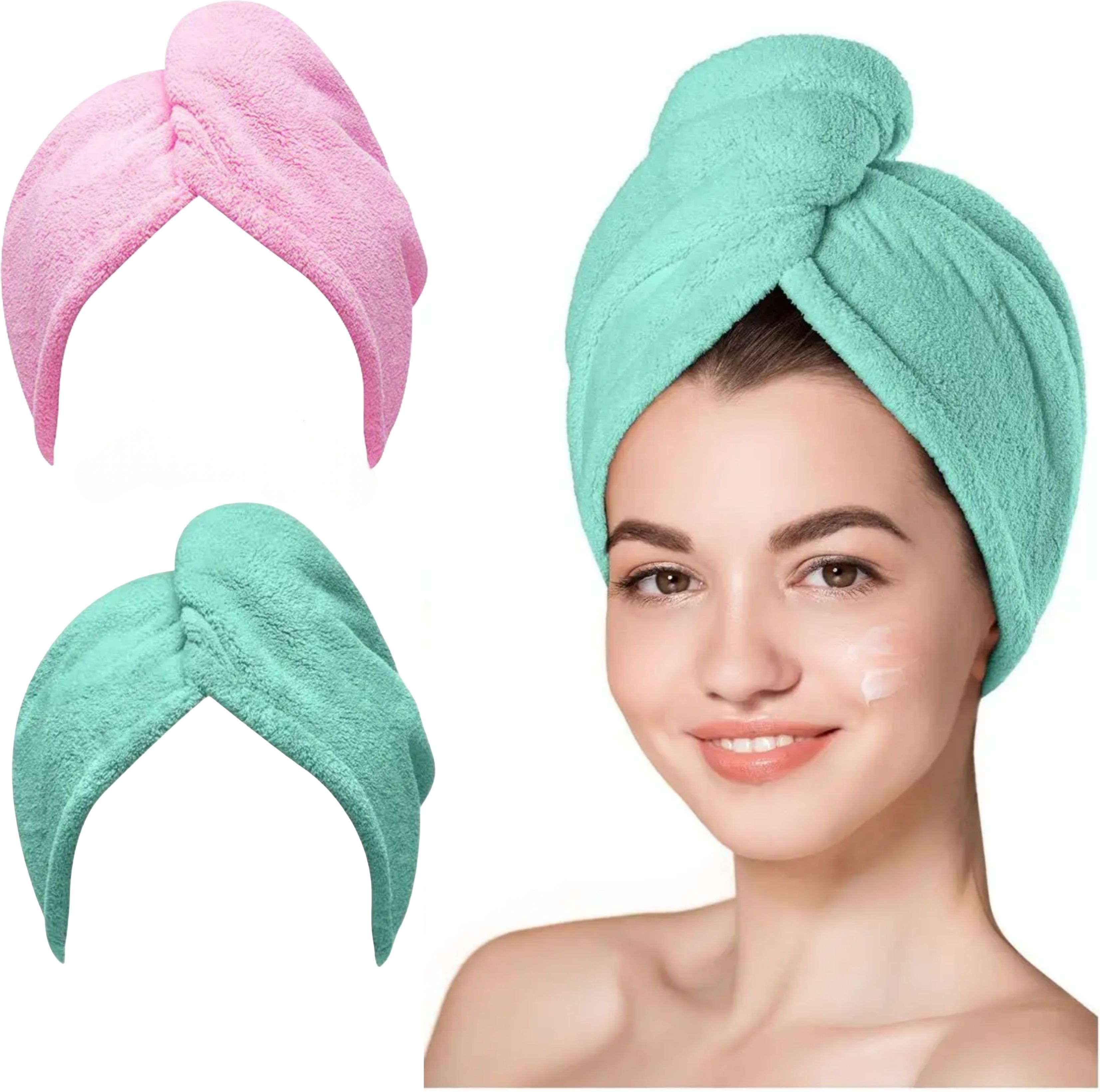 Microfiber 280 GSM Hair Towel-image-5