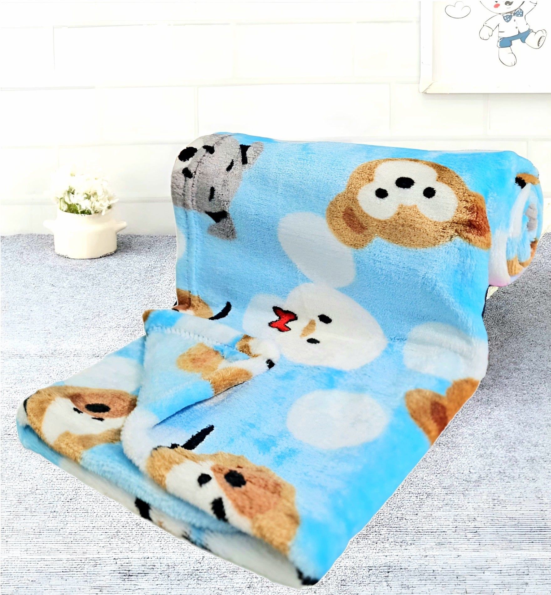 brandonn Printed Crib Mink Blanket forAC Room-picture-17