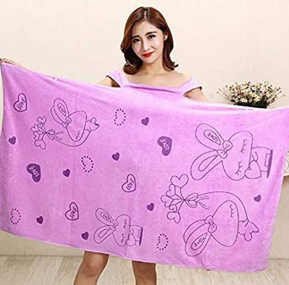 sjk Multicolor Free Size Bath Robe-picture-19