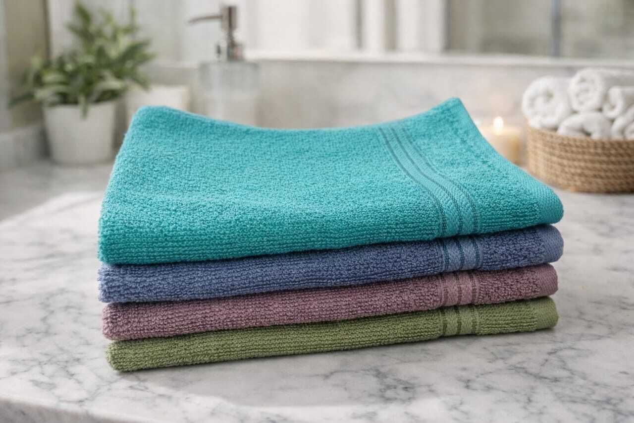 Cotton 400 GSM Hair, Hand, Face, Sport Towel Set-image-37