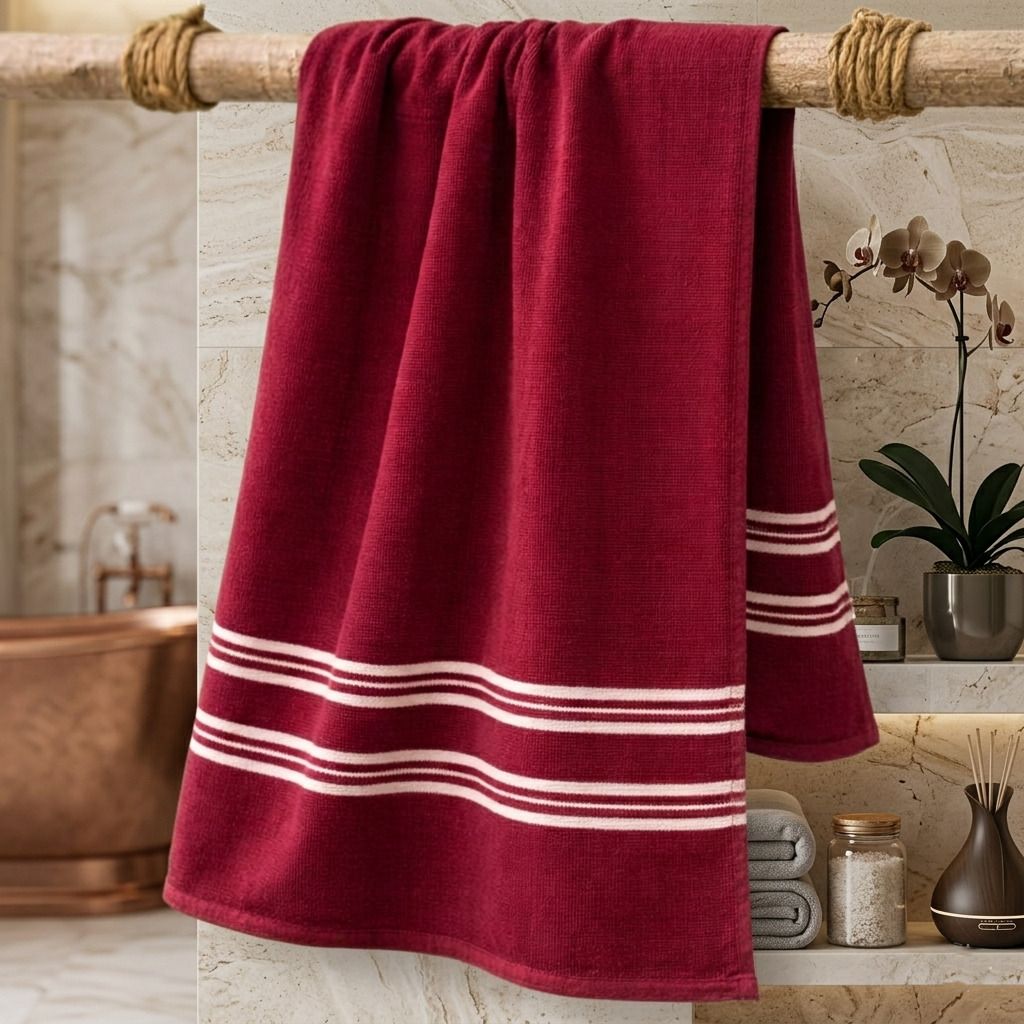 Cotton 500 GSM Bath Towel Set-image-40