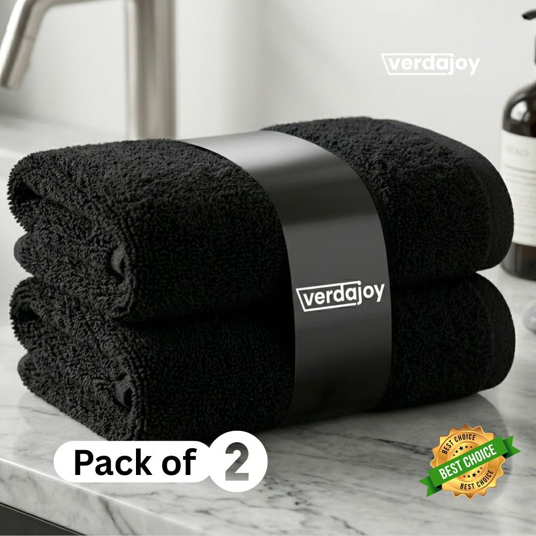 verdajoy Terry Cotton 400 GSM Hand, Hair, Face, Sport, Beach Towel Set-picture-15