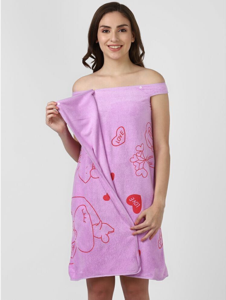 vrdh Multicolor Free Size Bath Robe-picture-45