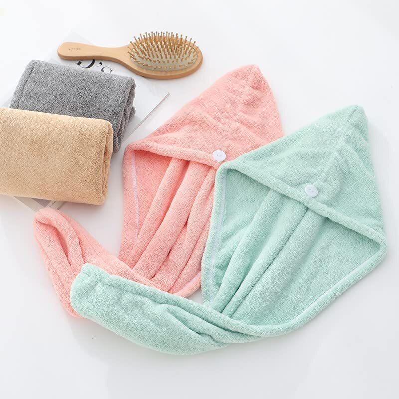 Microfiber 500 GSM Hair, Bath, Face Towel Set