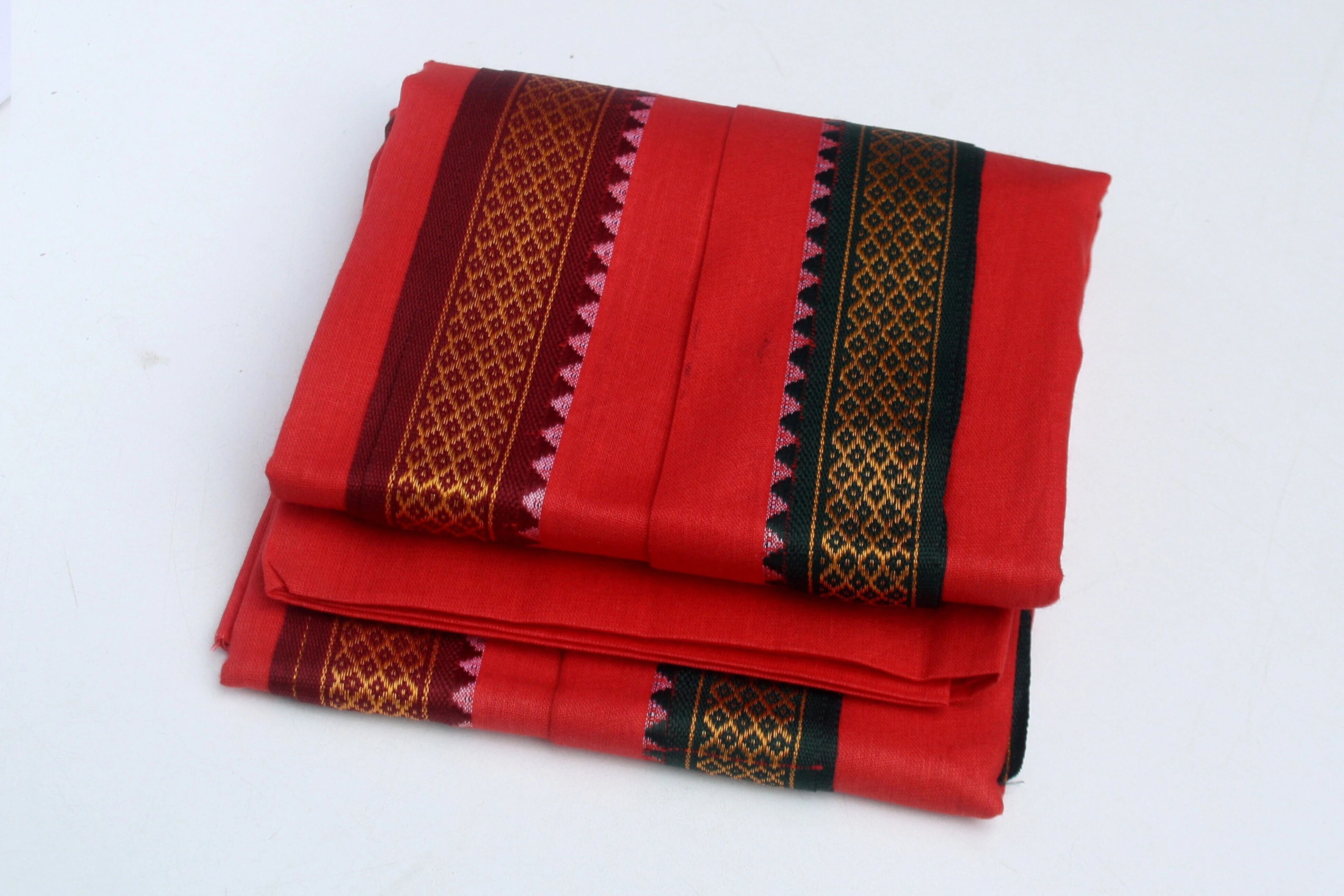 akhil Cotton 300 GSM Bath, Hand, Face Gamcha Set-picture-15