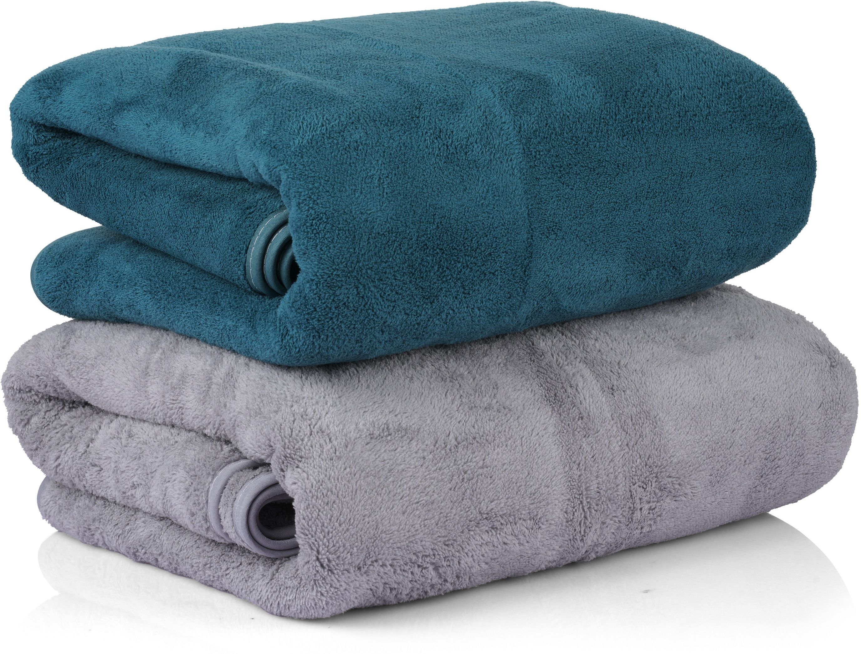 Microfiber 500 GSM Bath Towel Set-image-21