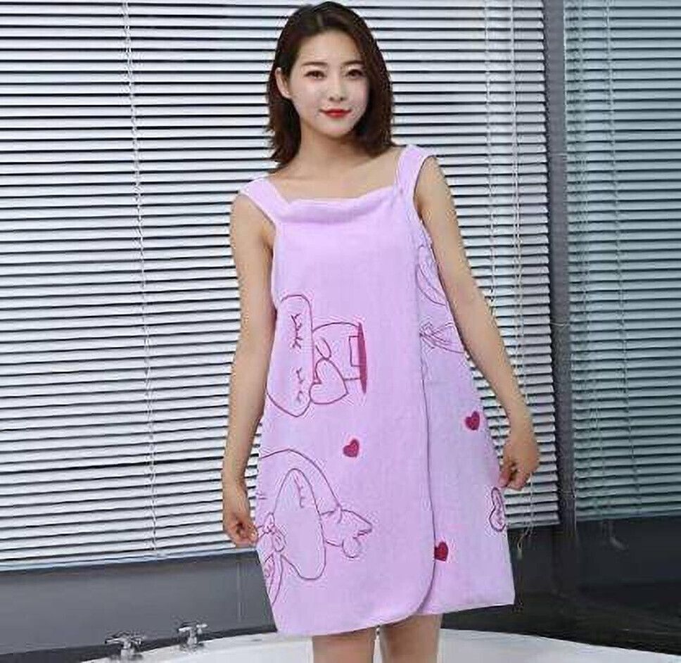 shrey Multicolor Free Size Bath Robe-picture-29