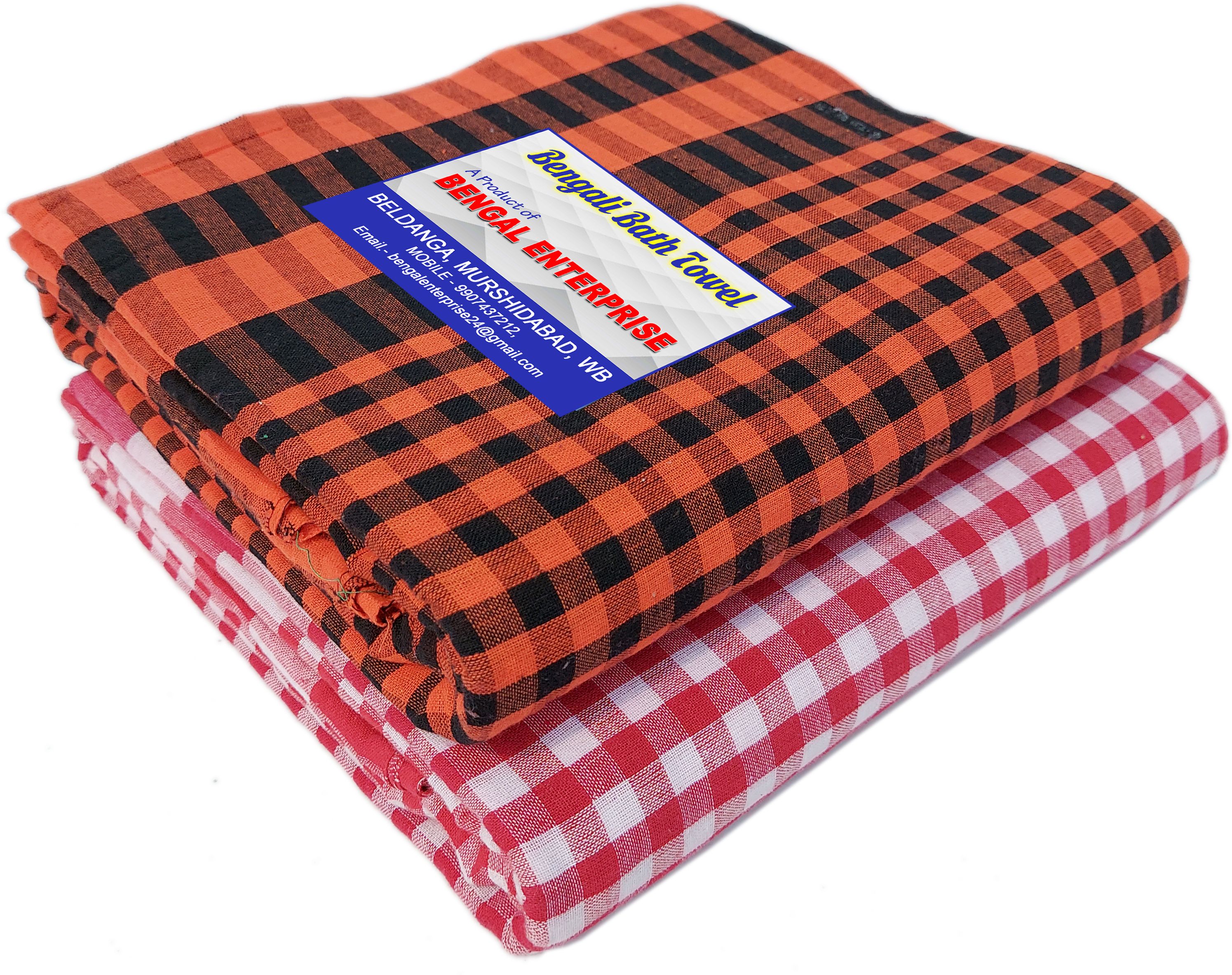 bengal enterprise Cotton 250 GSM Bath Gamcha-picture-17