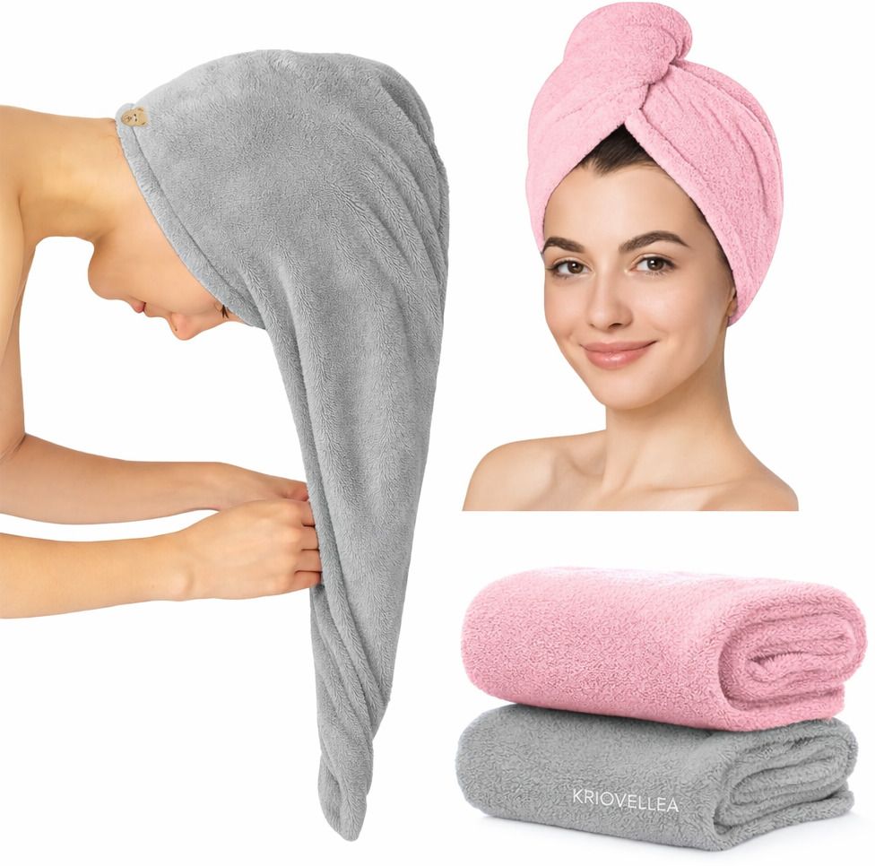 kriovellea Microfiber 500 GSM Hair Towel-picture-11