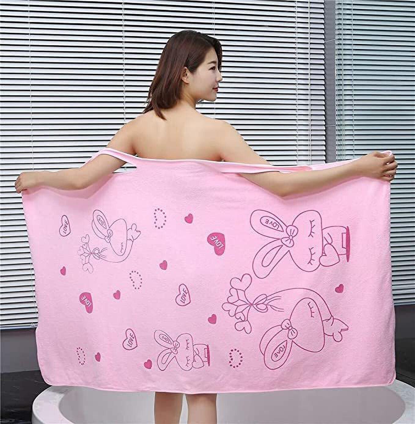 sjk Multicolor Free Size Bath Robe-picture-18