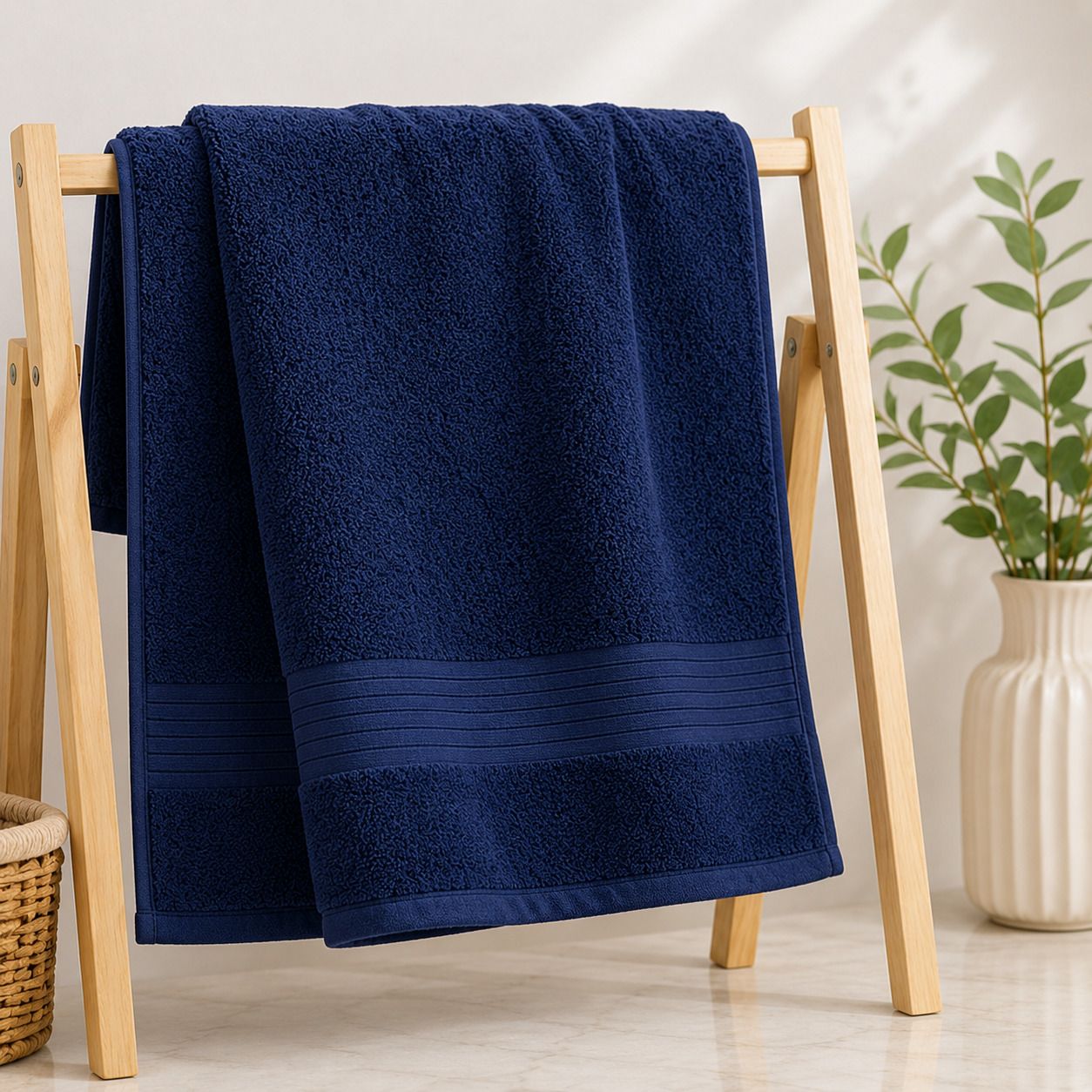 Cotton 490 GSM Bath Towel-image-34