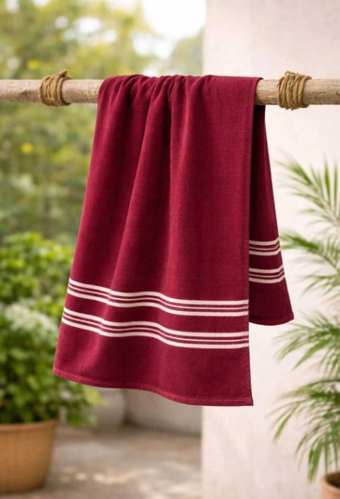 Terry Cotton 500 GSM Bath, Beach, Face, Hair, Sport Towel-image-46