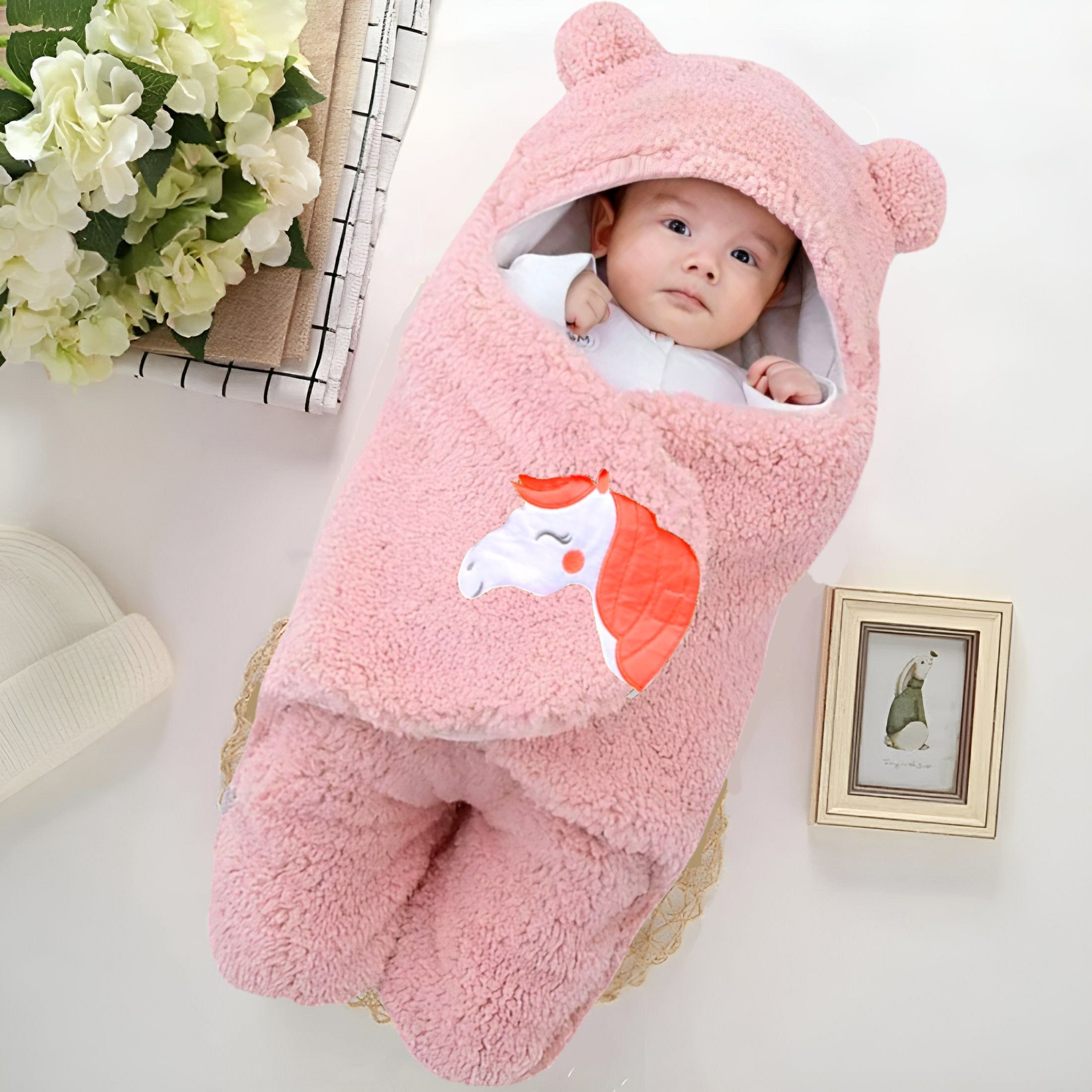 Cotton Baby Bed Sized Bedding Set-image-5