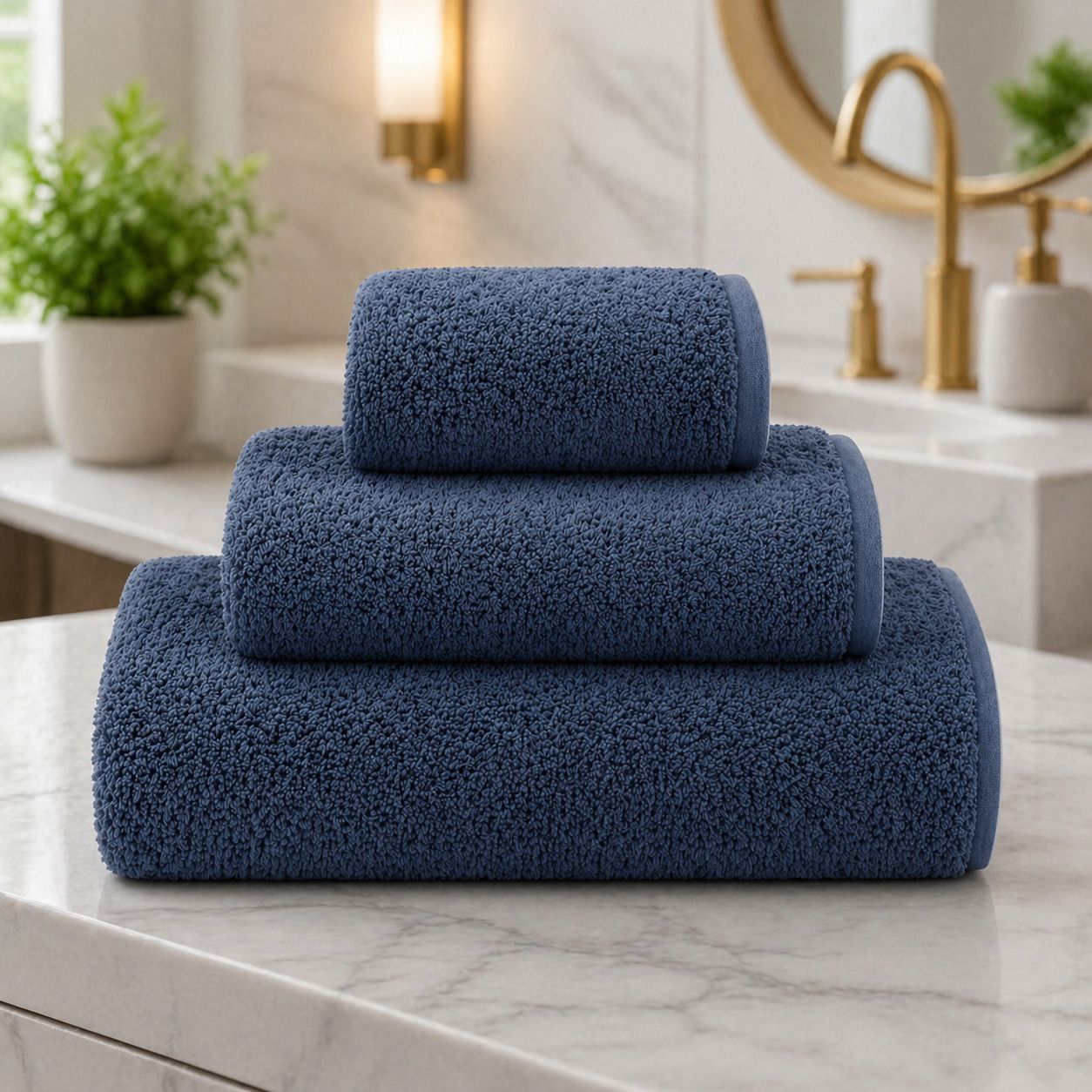 Microfiber 350 GSM Bath, Face, Hand Towel Set-image-31