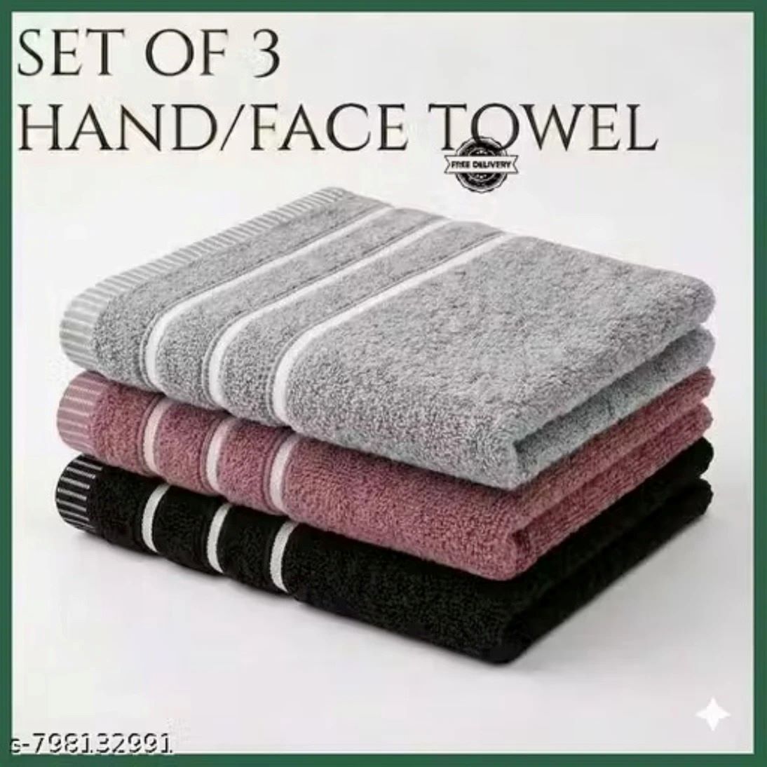 mxcandy Cotton 400 GSM Face, Hand, Sport, Hair Towel Set-picture-25