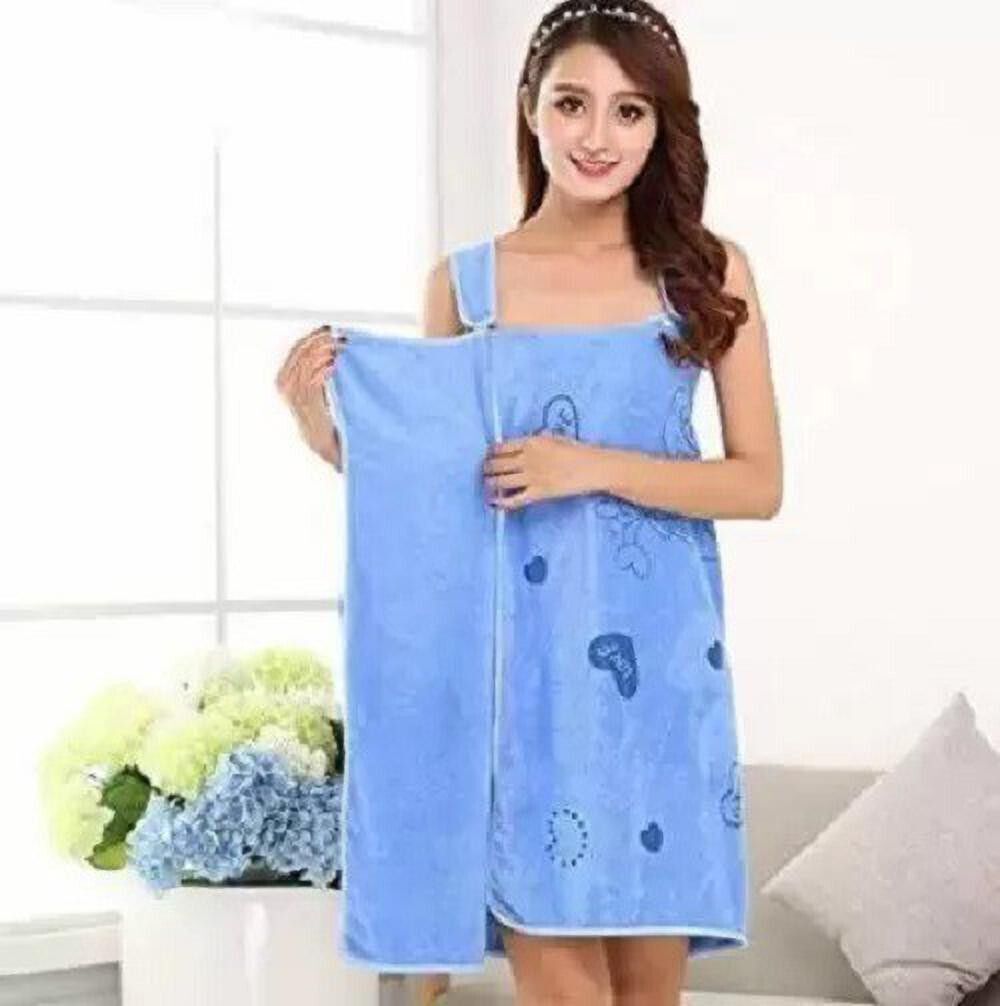 vrdh Multicolor Free Size Bath Robe-picture-36