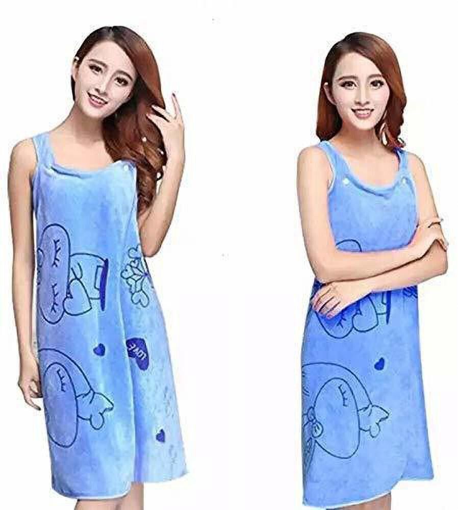 sjk Multicolor Free Size Bath Robe-picture-32