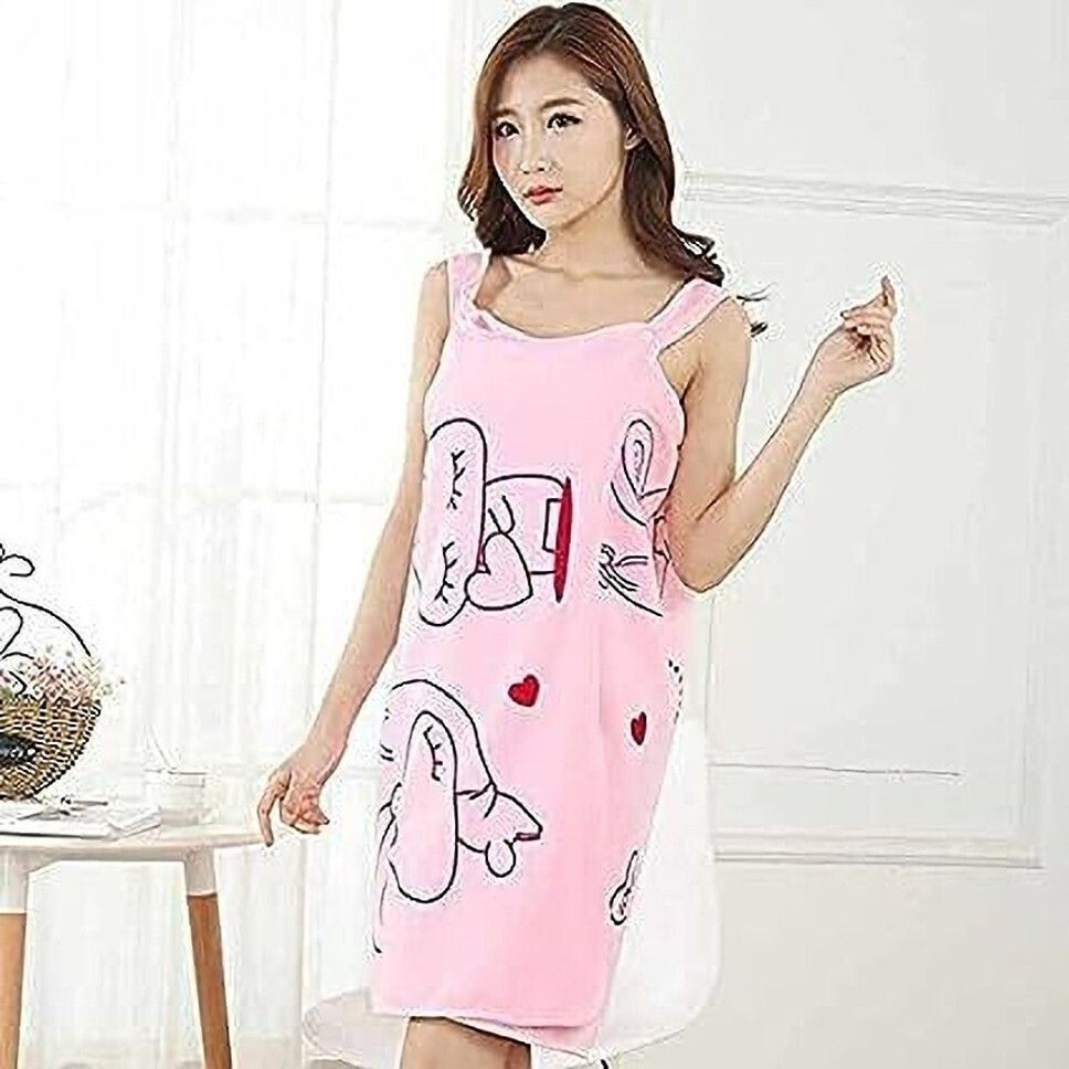 shrey Multicolor Free Size Bath Robe-picture-25