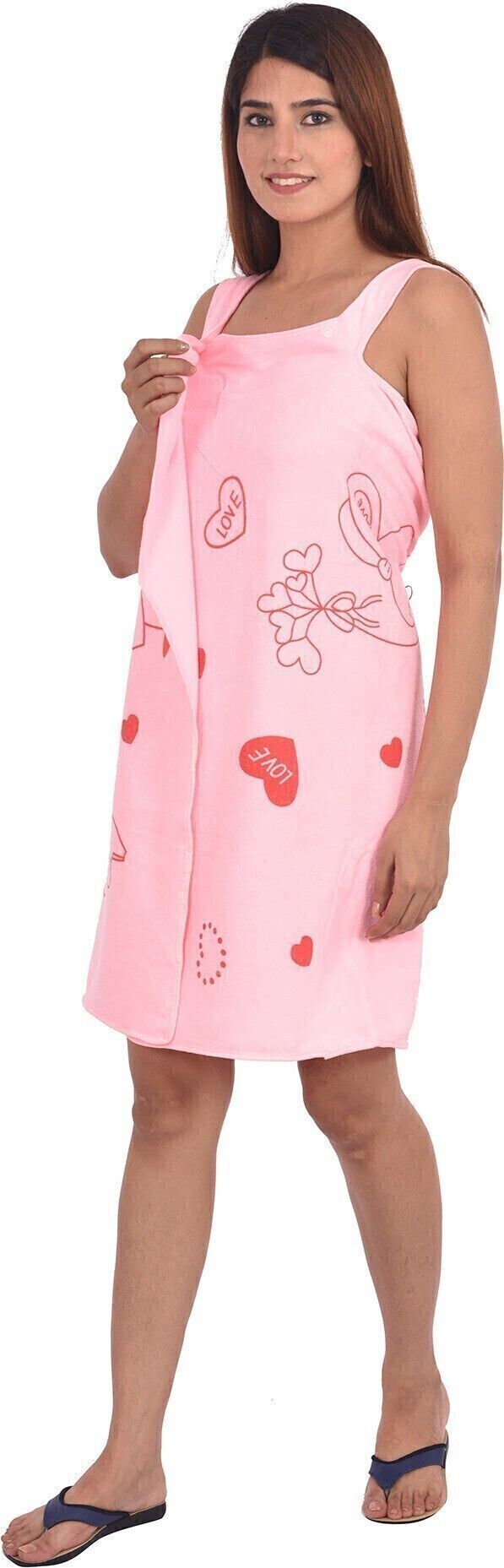 shrey Multicolor Free Size Bath Robe-picture-36
