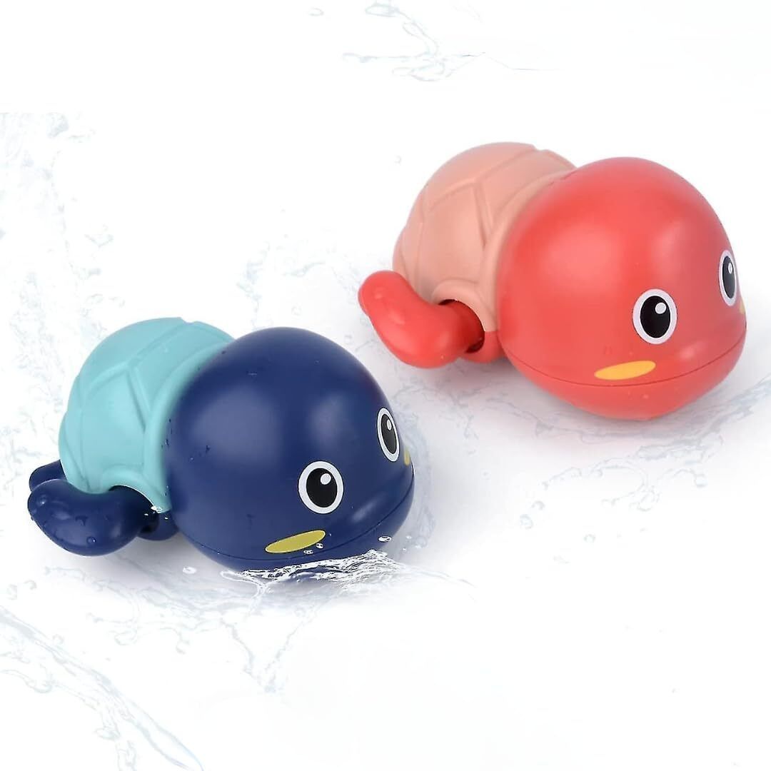 Cute Turtle Twist Swimming Bath Toy Set for Kids Floating Water Play Toy Pack Bath Toy-image-9
