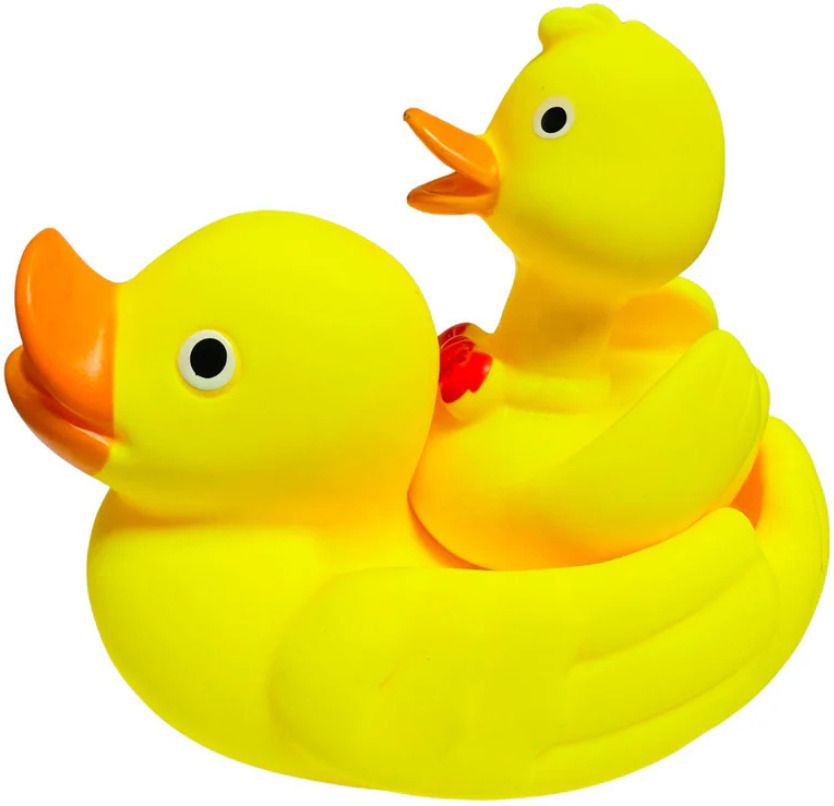 minimoto Baby Bath Rubber Duck Toy Set with Duckling, Soft Squeaky Floating Bathtub Bath Toy-picture-39