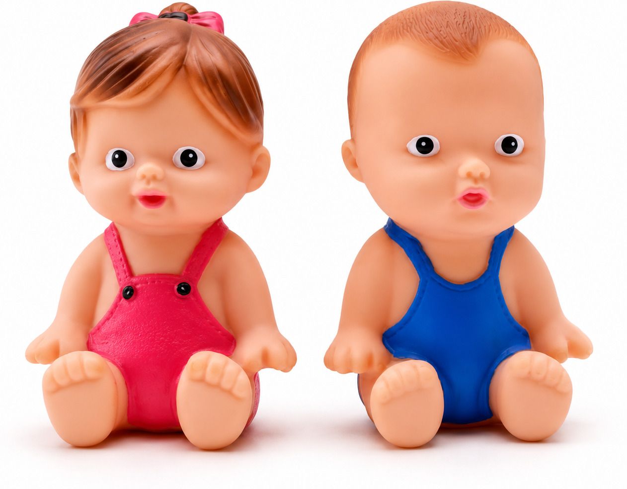 2 Pcs Baby Girl and Boy Toys Soft PVC Non-Toxic Chu Chu Squeeze Toys Bath Toy-image-36