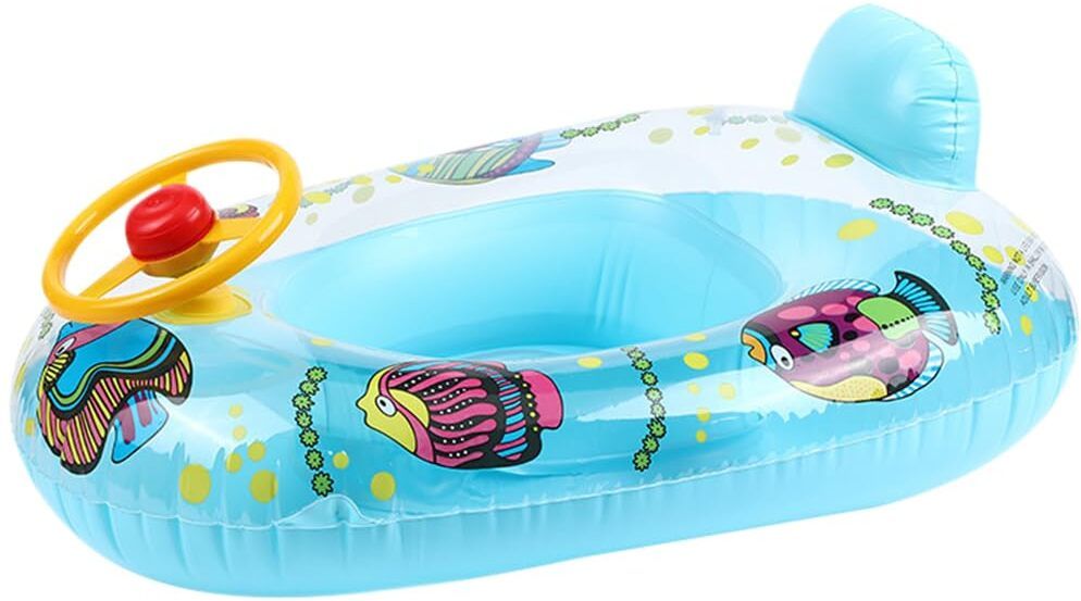 elephantboat Kids inflatable swimming ring with steering wheel for toddlers age 3 to 5 Swim Floatation Belt-picture-24