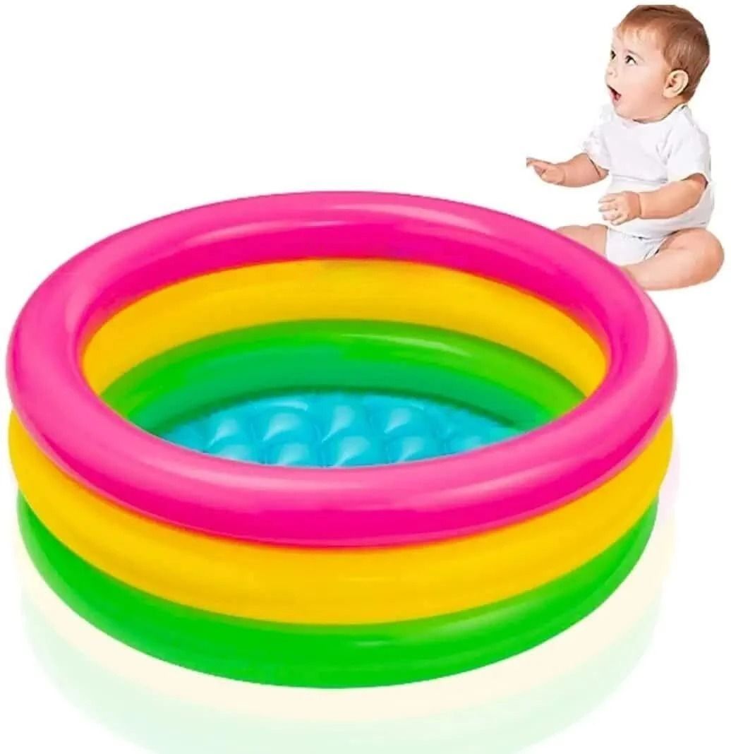 Baby Pool Bath Tub for 1-3 Years 2 Feet Round-image-6