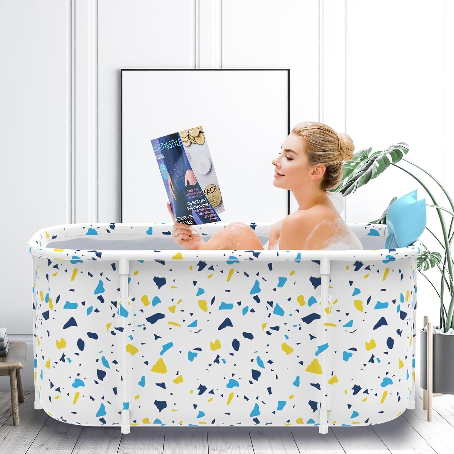 Portable Bathtub Kit, Foldable Soaking Bathtub for Adults, Freestanding Bathtubs Portable Bathtub Kit, Foldable Soaking Bathtub for Adults, Freestanding Bathtubs Free-standing Bathtub-image-22
