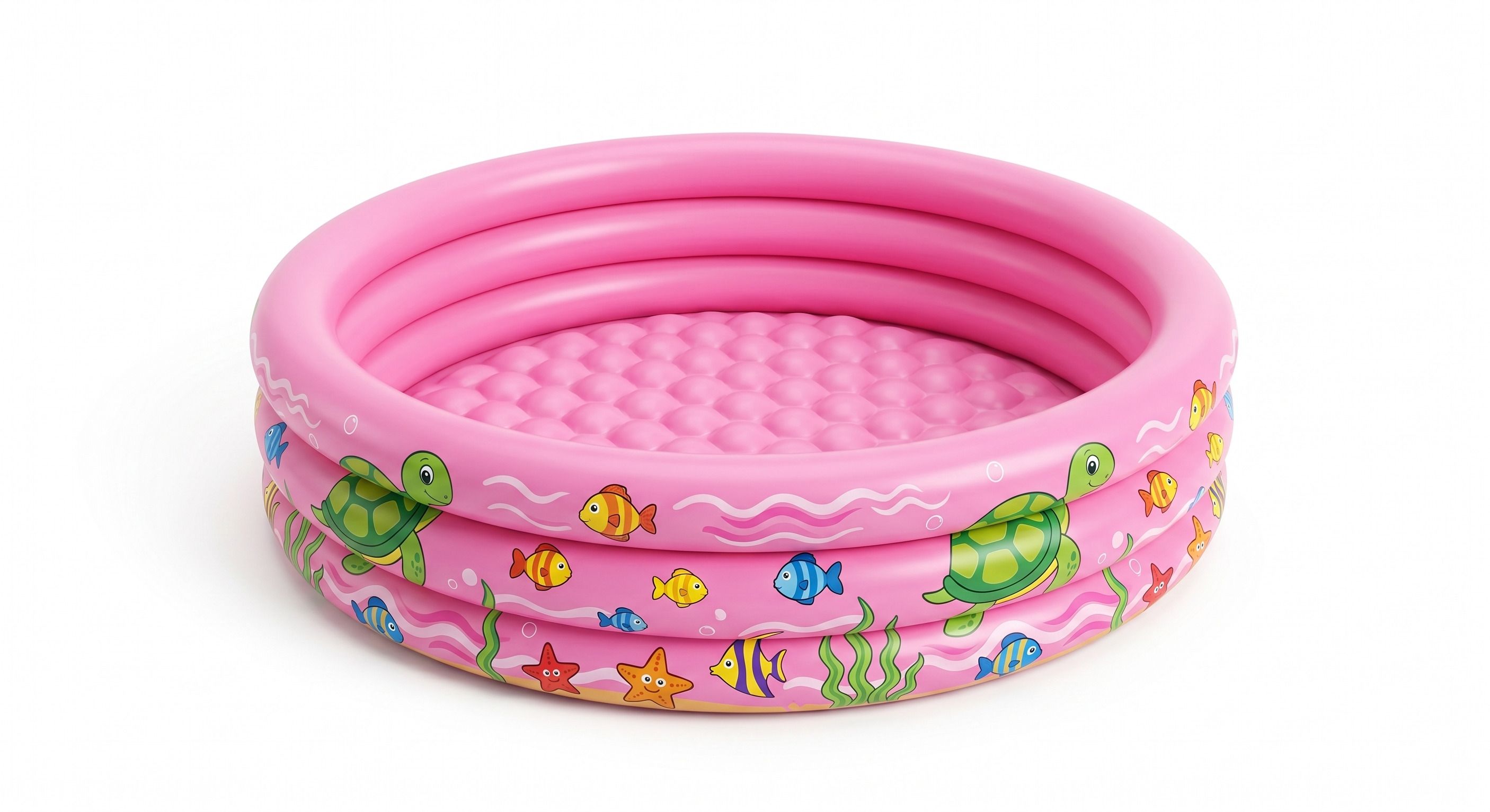 bionfit Swimming Pool for Kids | 3 Feet Inflatable Baby Water Bath Tub (0-3 Years Kids)-picture-19