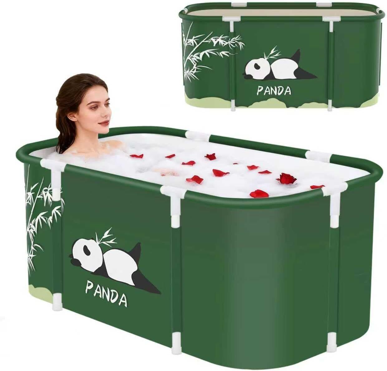 yopple Foldable Adult Bath Tub for Home Spa | Large Portable Bathtub Free-standing Bathtub-picture-31
