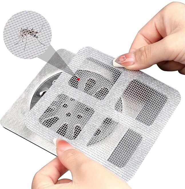 kvvtrades Disposable Shower Drain Cover 15 Hair Wash Basin-picture-40